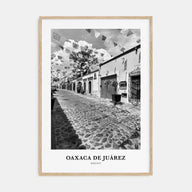Oaxaca de Juárez Portrait B&W Poster