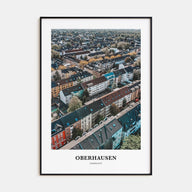 Oberhausen Portrait Color Poster