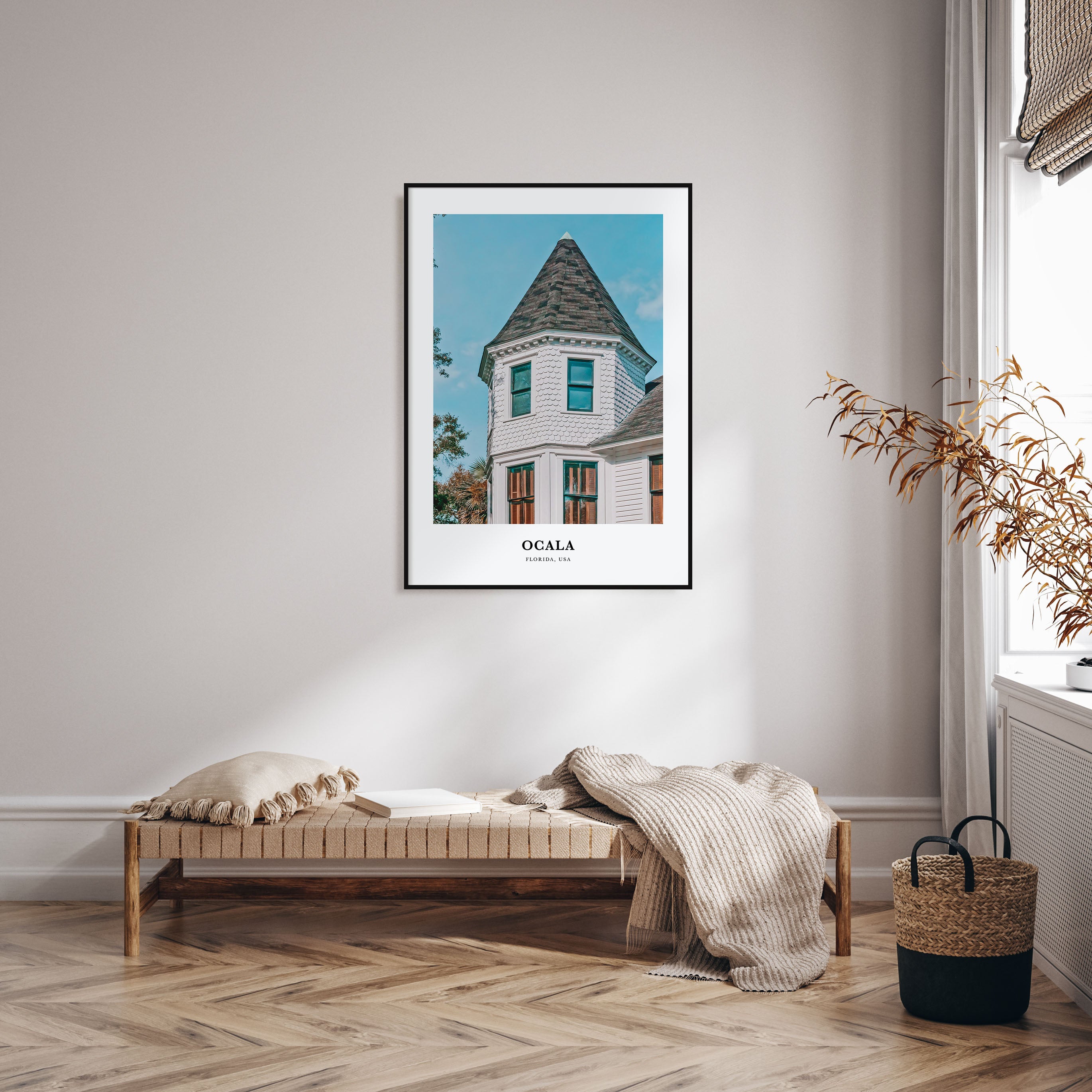 Ocala Portrait Color Poster