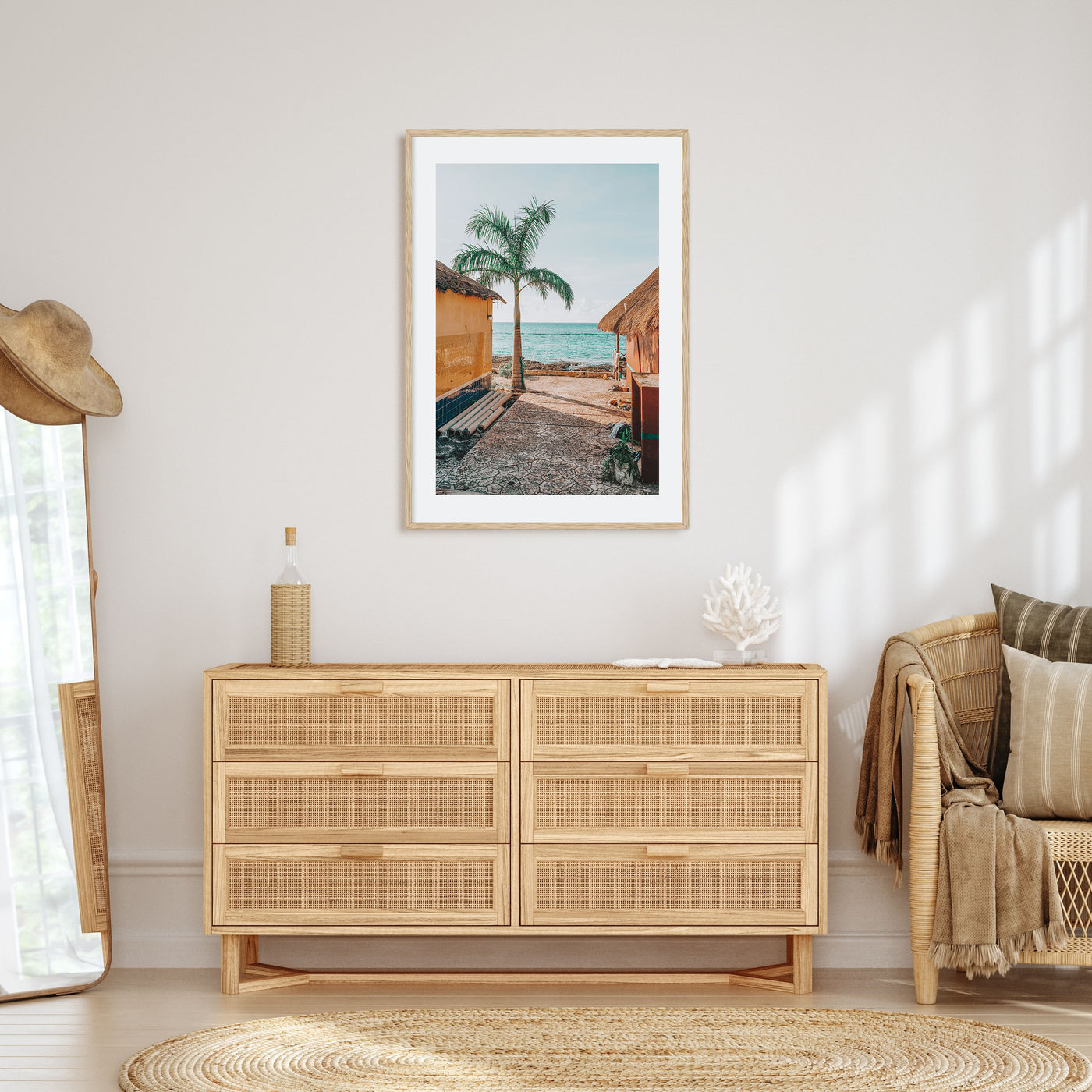 Ocean House Photo Color Poster