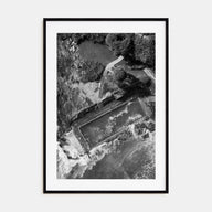 Ocean Pool Photo B&W No 2 Poster