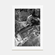 Ocean Pool Photo B&W No 2 Poster