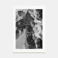 Ocean Pool Photo B&W No 3 Poster