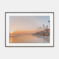 Oceanside Landscape Color Poster