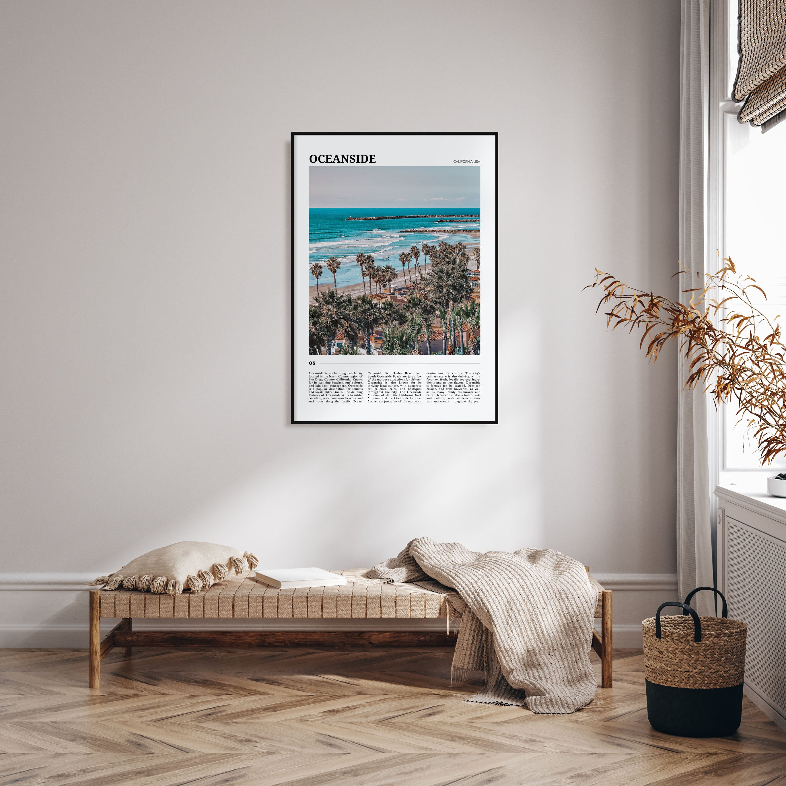 Oceanside Travel Color No 2 Poster