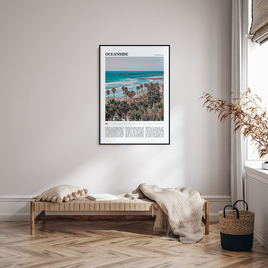 Oceanside Travel Color No 2 Poster