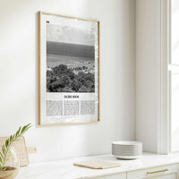 Ocho Rios Print Black and White, Ocho Rios Wall Art, Ocho Rios Poster, Ocho Rios Photo, Ocho Rios Wall Décor, Ocho Rios Map, Jamaica