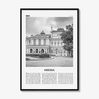 Odessa Print Black and White Ukraine, Odessa Wall Art, Odessa Poster, Odessa Photo, Odessa Wall Décor, Ukraine, Odesa, Одеса