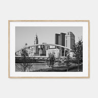 Ohio Landscape B&W Poster