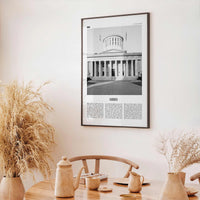 Ohio Print Black and White No 2, Ohio Wall Art, Ohio Poster, Ohio Photo, Ohio Wall Decor, USA, United States, North America