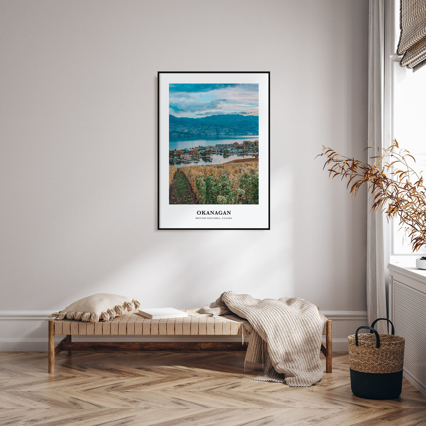 Okanagan Portrait Color Poster