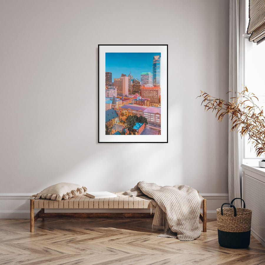 Oklahoma City Photo Color No 2 Poster