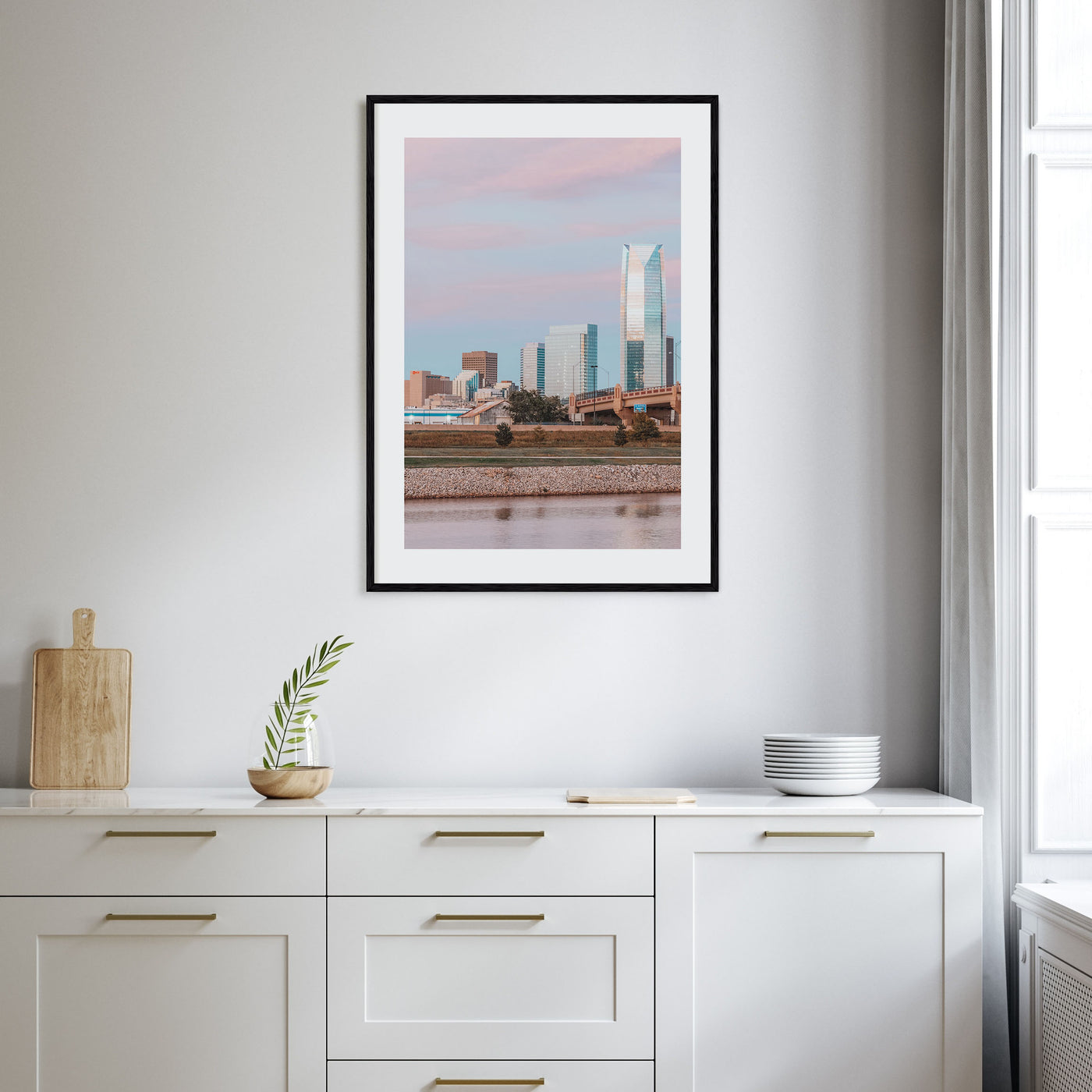 Oklahoma City Photo Color No 3 Poster