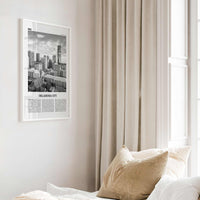 Oklahoma City Print Black and White No 1, Oklahoma City Wall Art, Oklahoma City Poster, Oklahoma City Photo, USA, United States, America