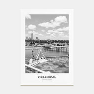 Oklahoma Portrait B&W No 2 Poster