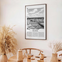 Oklahoma Print Black and White No 1, Oklahoma Wall Art, Oklahoma Poster, Oklahoma Photo, Oklahoma Wall Decor, USA, United States