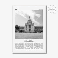 Oklahoma Print Black and White No 4, Oklahoma Wall Art, Oklahoma Poster, Oklahoma Photo, Oklahoma Wall Decor, USA, United States, America