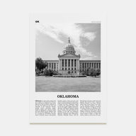 Oklahoma Travel B&W No 4 Poster