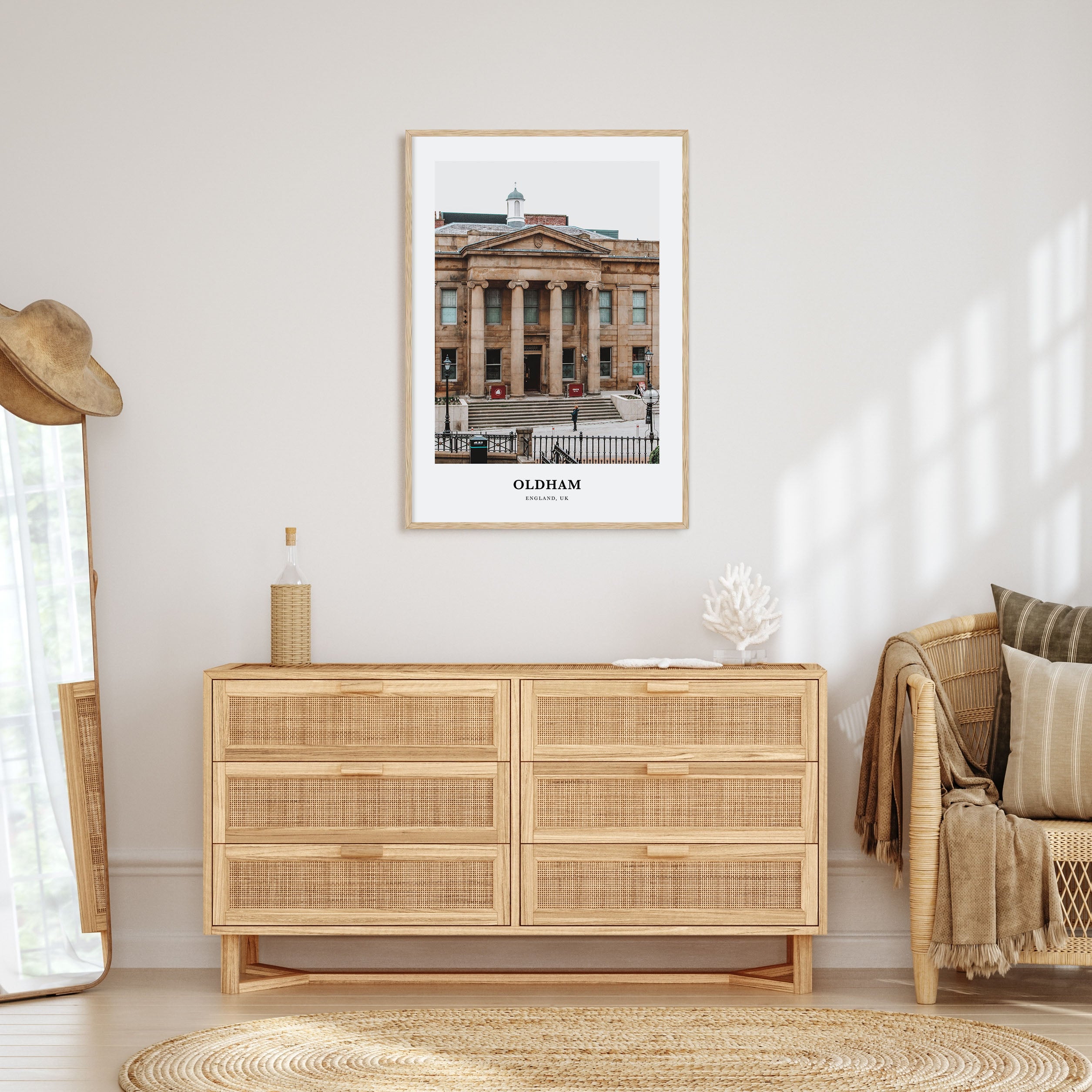 Oldham Portrait Color Poster