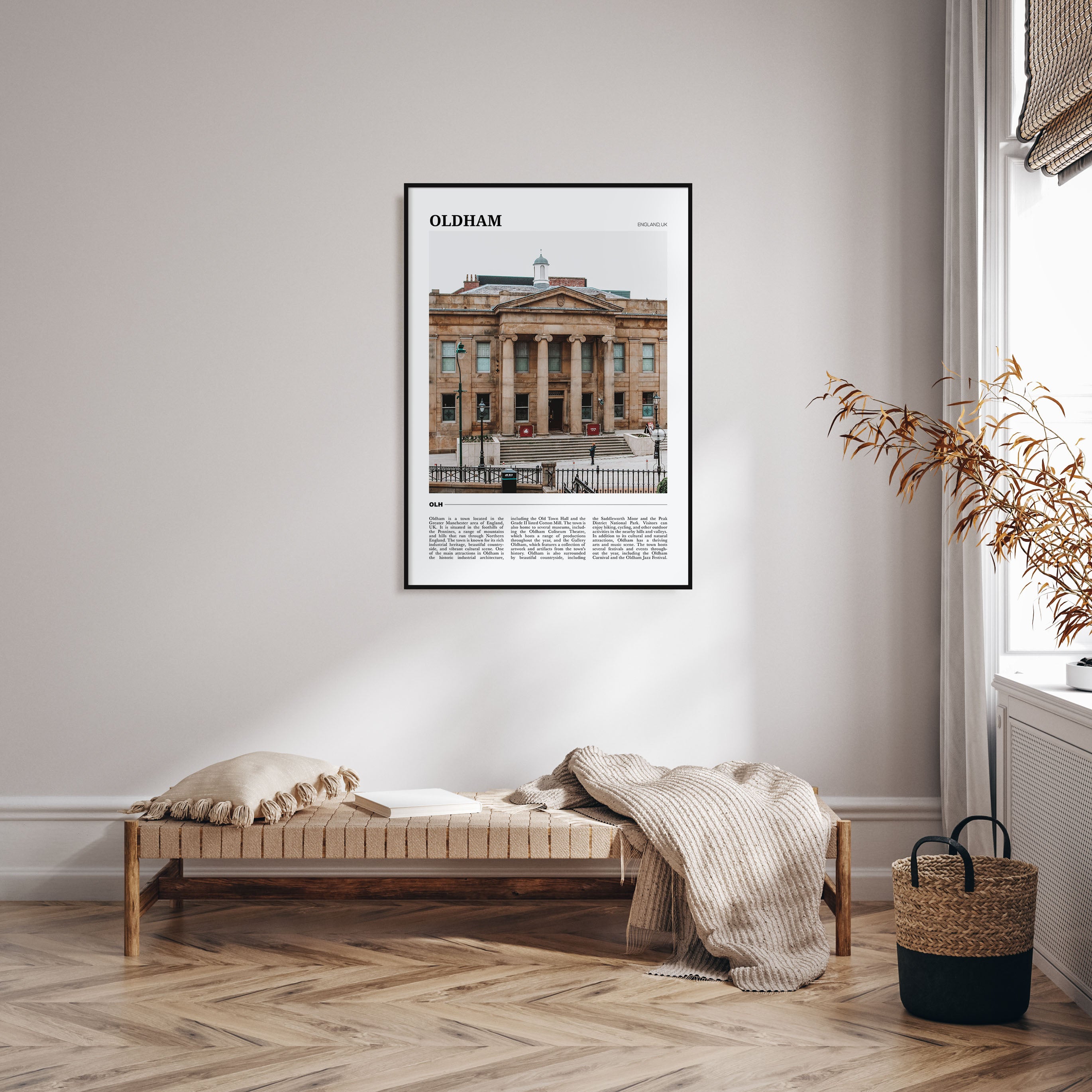 Oldham Travel Color Poster