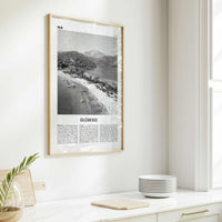 Oludeniz Print Black and White, Ölüdeniz Wall Art, Ölüdeniz Poster, Ölüdeniz Photo, Ölüdeniz Wall Décor, Turkey, Europe, Türkiye, Turkish
