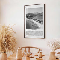 Oludeniz Print Black and White, Ölüdeniz Wall Art, Ölüdeniz Poster, Ölüdeniz Photo, Ölüdeniz Wall Décor, Turkey, Europe, Türkiye, Turkish