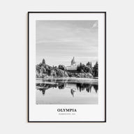 Olympia Portrait B&W No 2 Poster