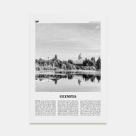 Olympia Travel B&W No 2 Poster