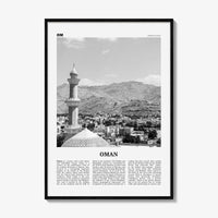 Oman Print Black and White, Oman Wall Art, Oman Poster, Oman Photo, Oman Wall Decor, ʻUmān, Muscat, Persian, Middle East