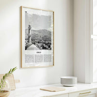 Oman Print Black and White, Oman Wall Art, Oman Poster, Oman Photo, Oman Wall Decor, ʻUmān, Muscat, Persian, Middle East