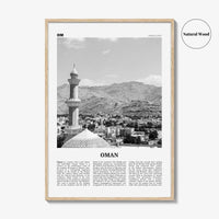 Oman Print Black and White, Oman Wall Art, Oman Poster, Oman Photo, Oman Wall Decor, ʻUmān, Muscat, Persian, Middle East