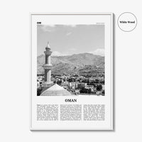 Oman Print Black and White, Oman Wall Art, Oman Poster, Oman Photo, Oman Wall Decor, ʻUmān, Muscat, Persian, Middle East