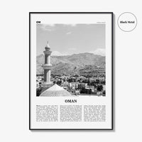 Oman Print Black and White, Oman Wall Art, Oman Poster, Oman Photo, Oman Wall Decor, ʻUmān, Muscat, Persian, Middle East
