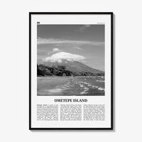 Ometepe Island Print Black and White, Ometepe Island Wall Art, Ometepe Island Poster, Ometepe Island Photo, Ometepe Wall Décor, Nicaragua