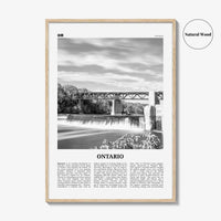 Ontario Print Black and White, Ontario Wall Art, Ontario Poster, Ontario Photo, Ontario Wall Decor, Toronto, Canada