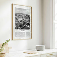 Oradea Print Black and White, Oradea Wall Art, Oradea Poster, Oradea Photo, Oradea Wall Décor, Nagyvárad, Großwardein, Romania, Crișana