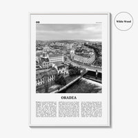 Oradea Print Black and White, Oradea Wall Art, Oradea Poster, Oradea Photo, Oradea Wall Décor, Nagyvárad, Großwardein, Romania, Crișana