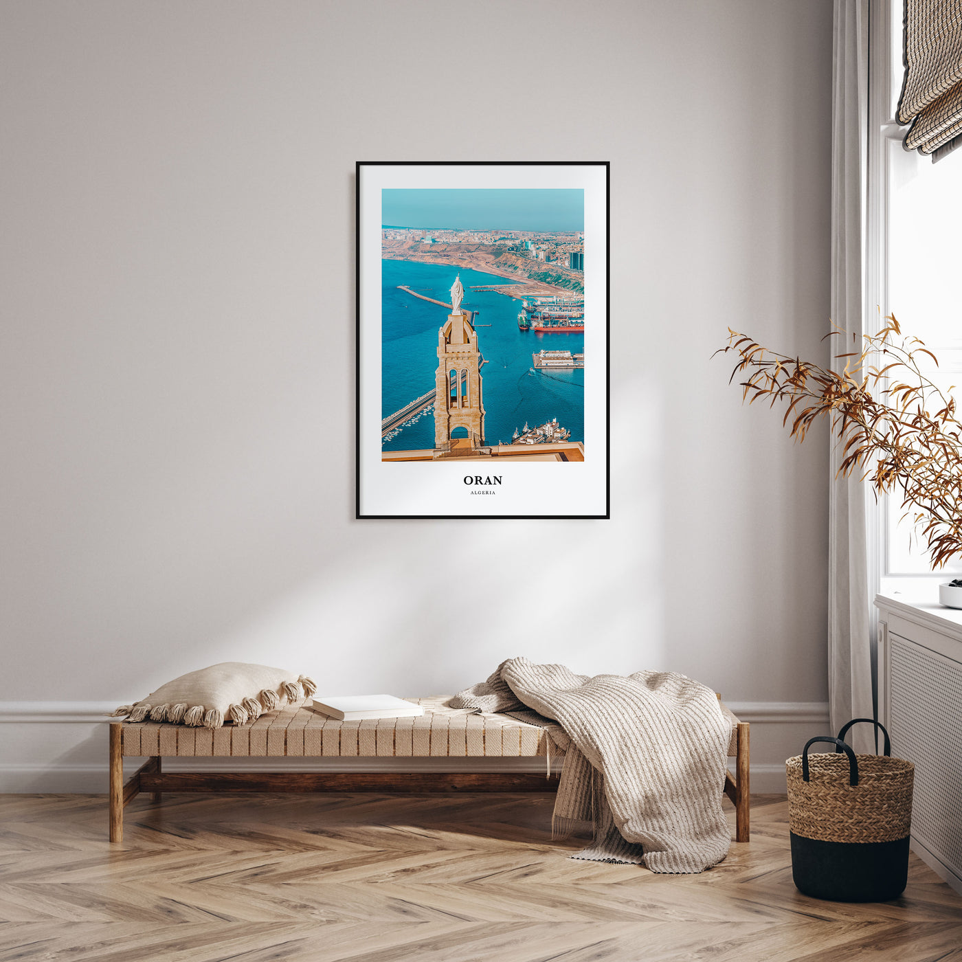 Oran Portrait Color Poster
