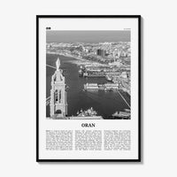 Oran Print Black and White, Oran Wall Art, Oran Poster, Oran Photo, Oran Wall Décor, Algeria, وهران