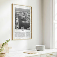 Oran Print Black and White, Oran Wall Art, Oran Poster, Oran Photo, Oran Wall Décor, Algeria, وهران