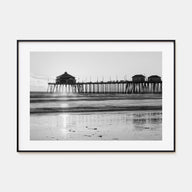 Orange County Landscape B&W Poster