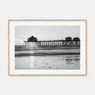 Orange County Landscape B&W Poster