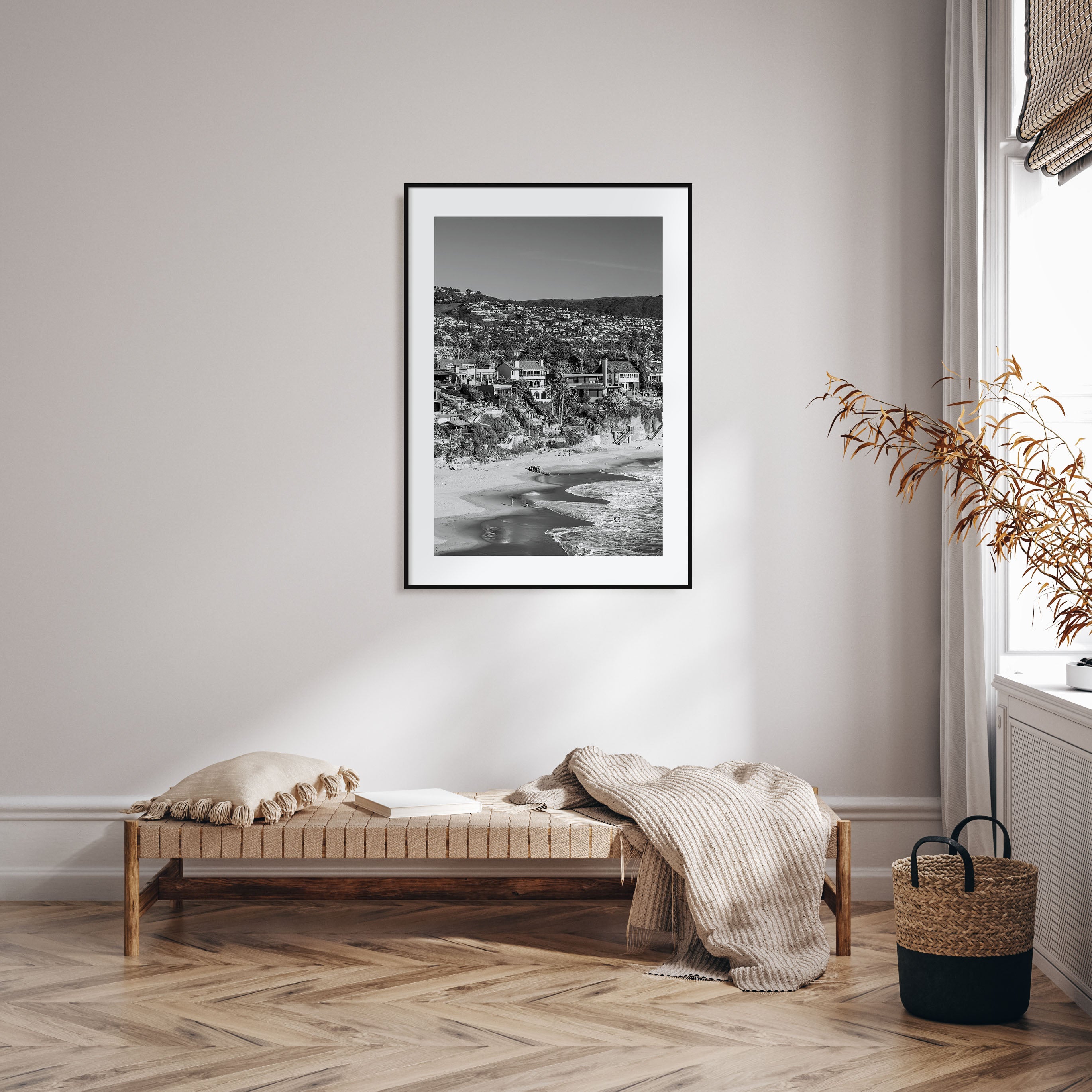 Orange County Photo B&W No 2 Poster