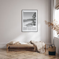 Orange County Travel B&W No 1 Poster