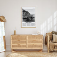 Orange County Travel B&W No 2 Poster