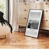 Orange County Print Black and White No 3, Orange County Wall Art, Orange County Poster, Orange County Photo, California, USA, United States