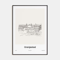 Oranjestad Drawn Poster