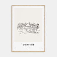 Oranjestad Drawn Poster