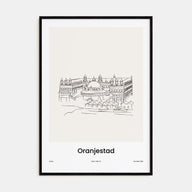 Oranjestad Drawn Poster