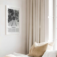 Oranjestad Print Black and White, Oranjestad Wall Art, Oranjestad Poster, Oranjestad Photo, Oranjestad Wall Décor, Aruba, Netherlands